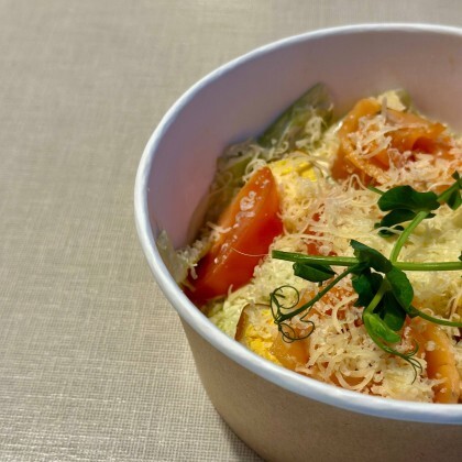 Цезарь с семгой