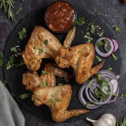 Шашлык из куриных крылышек