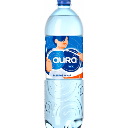 Вода питьевая AURA (газированная)