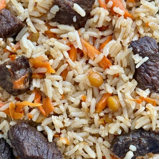 Плов от Чайханы с бараниной