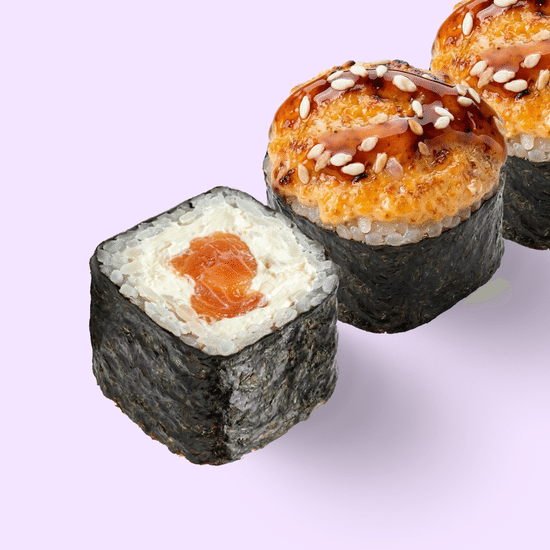 Чиз маки лосось запечённый