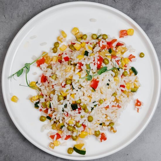 Гарнир Рис с овощами