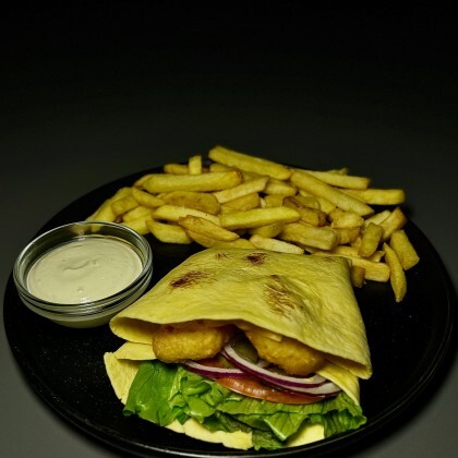 Врап с курицей