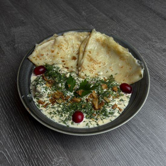 Мочанка с блинами