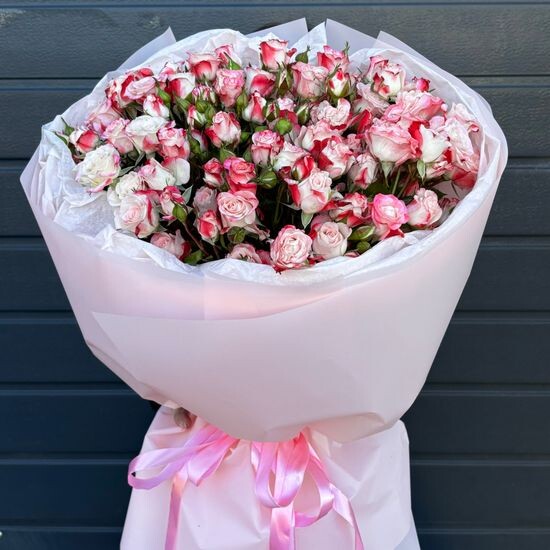 Букет №134 из кустовых роз Рефлекс