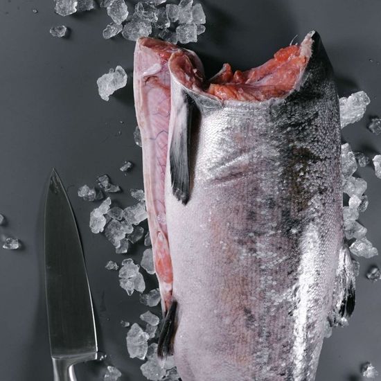 Чавыча потрошеная без головы