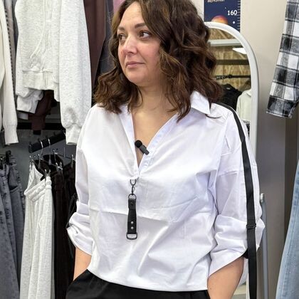 Рубашка белая sport