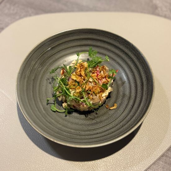 Салат из птицы с овощами