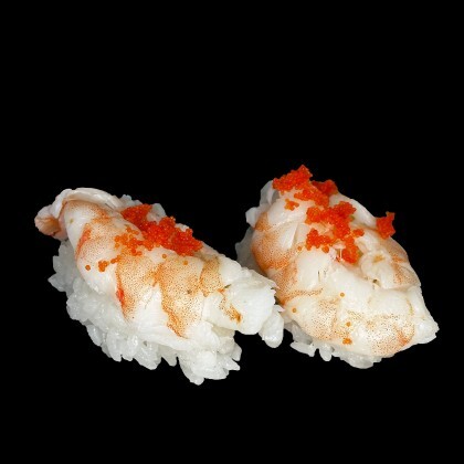 Нигири с креветкой