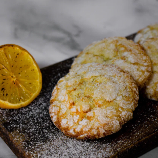 Лимонное печенье