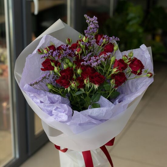 Букет Бордовые ноты