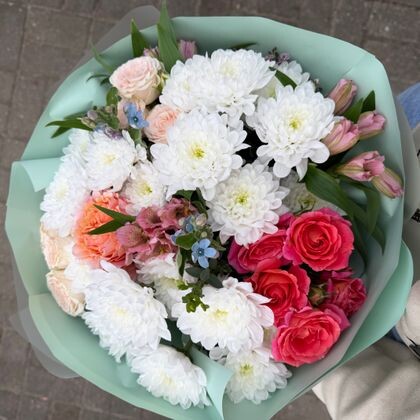 Яркий пышный микс