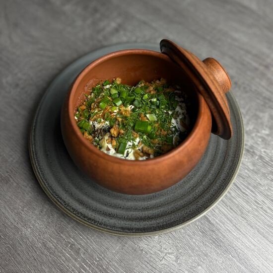 Чугунок с кровянкой и картофелем