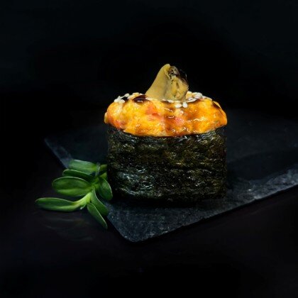 Гункан гриль мидии 1 шт