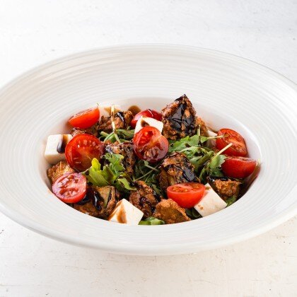 Салат с баклажаном