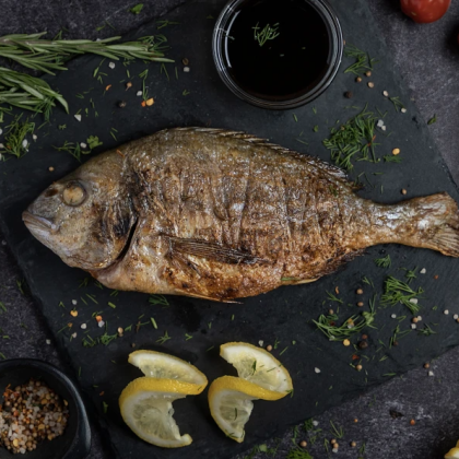 Дорадо на углях