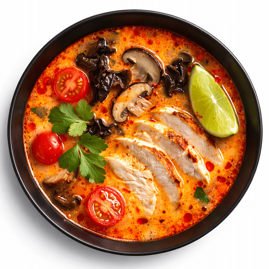 Том Ям с цыпленком