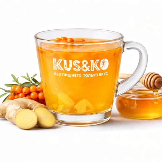 Чай фруктовый со вкусом "Облепиха, имбирь и мёд"
