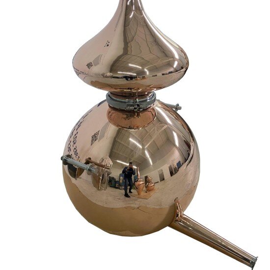 Медный аламбик 120 литров без холодильника