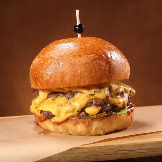 Тройной бургер