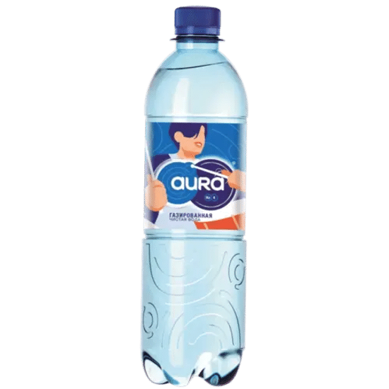 Вода питьевая Aura газ.