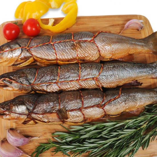 Голец горячего копчения