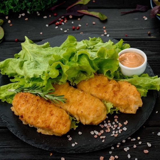 Филе трески в панировке