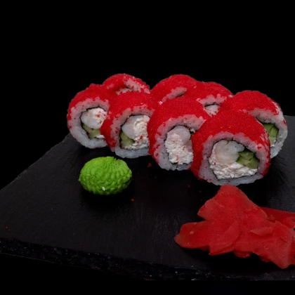 Калифорния с тигровой креветкой