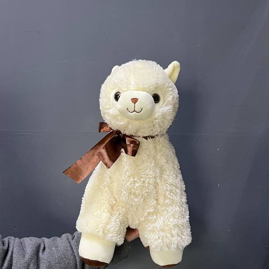 Лама плюшевая