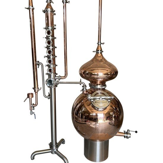 Медный аламбик 175 литров с флейтой