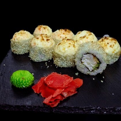 Зап. Креветка в кунжуте